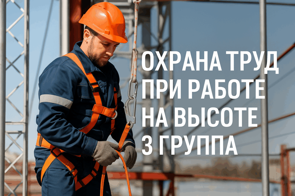 Охрана труда при работе на высоте 3 группа